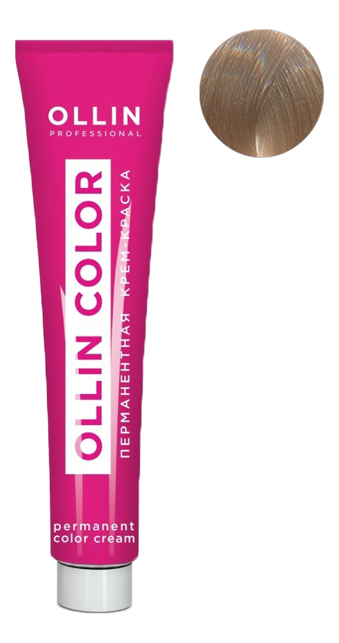 перманентная крем-краска для волос ollin color 60мл: 11/26 специальный блондин розовый