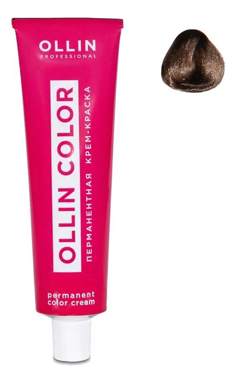 перманентная крем-краска для волос ollin color 100мл: 8/31 светло-русый золотисто-пепельный
