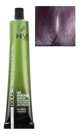 крем-краска для волос hiva hair color cream 100мл: 12.22 intense violet extra platinum blonde
