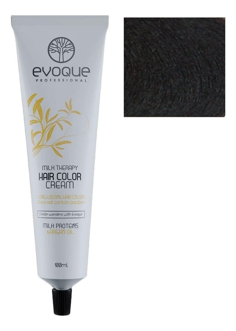 крем-краска для волос milk therapy hair color cream 100мл: 5s intense light brown