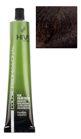 крем-краска для волос hiva hair color cream 100мл: 5.3 gold light brown
