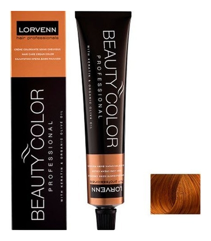 стойкая крем-краска для волос beauty color professional 70мл: 8.34 light blond gold copper