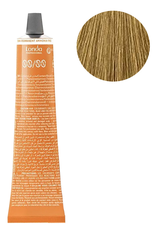 крем-краска для интенсивного тонирования волос ammonia free 60мл: 8/71 светлый блонд коричнево-пепельный