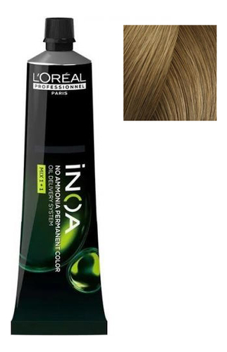 безаммиачная краска для волос inoa oil delivery system 60г: 8.3 светлый блондин золотистый