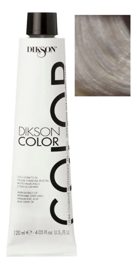 стойкая крем-краска для волос color 120мл: 12.01 argento