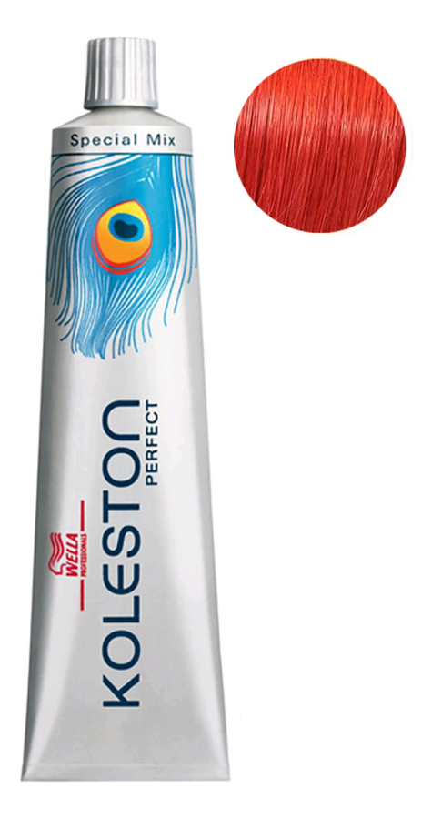 стойкая крем-краска для волос koleston perfect color special mix 60мл: 0/44 красный интенсивный