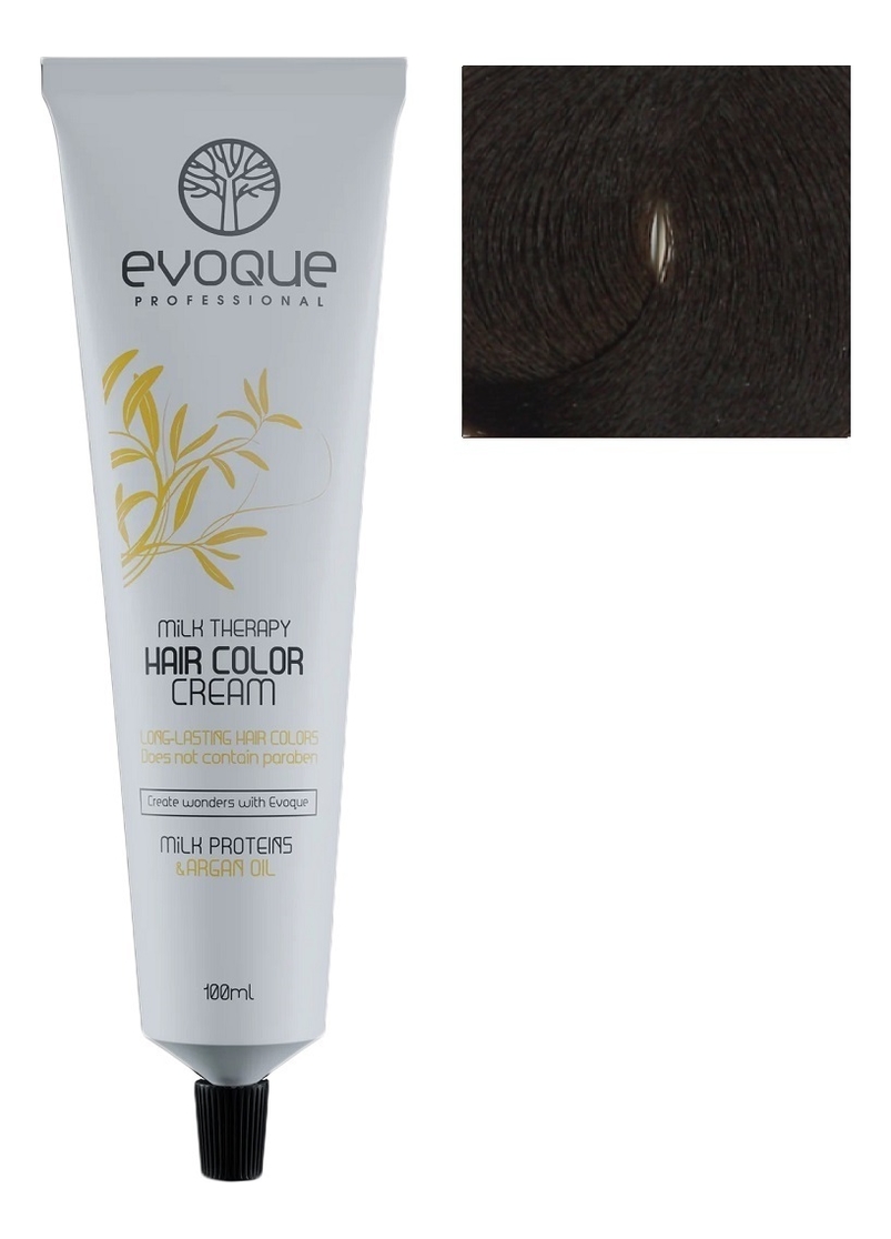крем-краска для волос milk therapy hair color cream 100мл: 6s intense dark blond