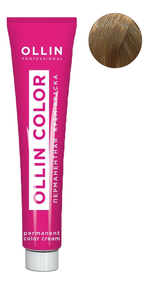перманентная крем-краска для волос ollin color 60мл: 10/03 светлый блондин прозрачно-золотистый