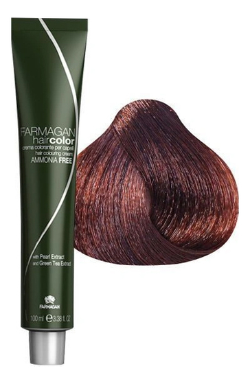 безаммиачная краска для волос hair color ammonia free 100мл: 5/3 светло-каштановый золотой