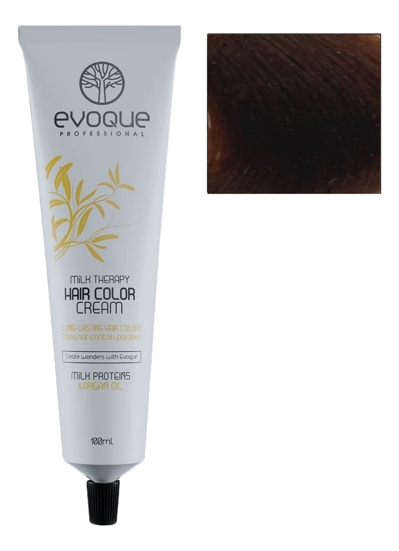 крем-краска для волос milk therapy hair color cream 100мл: 7.8 mocha blonde