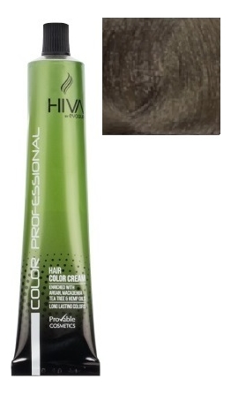 крем-краска для волос hiva hair color cream 100мл: 8.11 intense ash light blonde