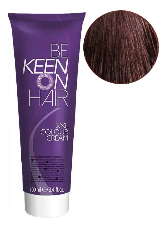крем-краска для волос xxl colour cream 100мл: 6.6 aubergine