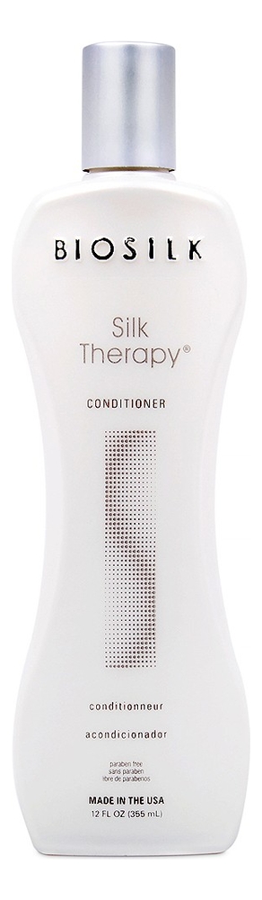 кондиционер для волос шелковая терапия biosilk silk therapy conditioner: кондиционер 355мл