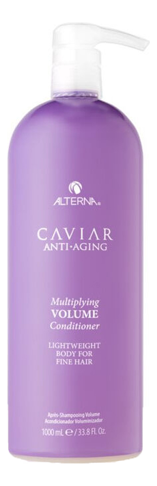 кондиционер для объема и уплотнения волос caviar anti-aging multiplying volume conditioner: кондиционер 1000мл