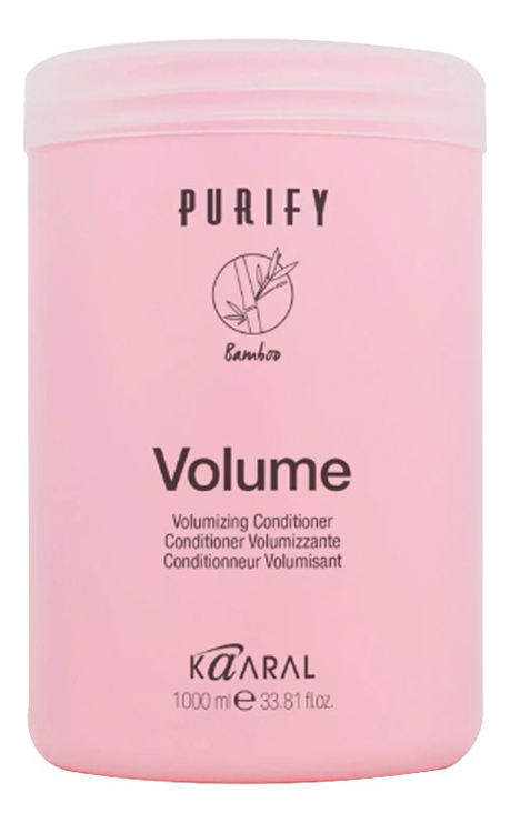 кондиционер-объем для тонких волос purify volume conditioner: кондиционер 1000мл
