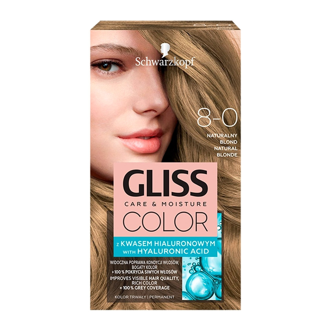 краска для волос gliss kur 8-0 натуральный русый