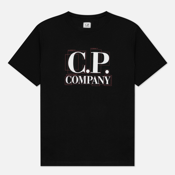 c.p. company 30/1 jersey large graphic logo