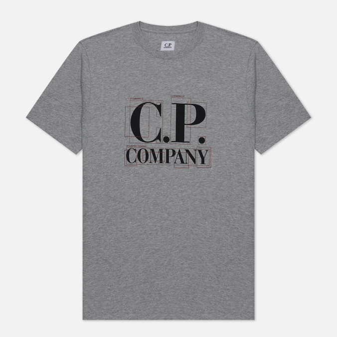 c.p. company 30/1 jersey large graphic logo