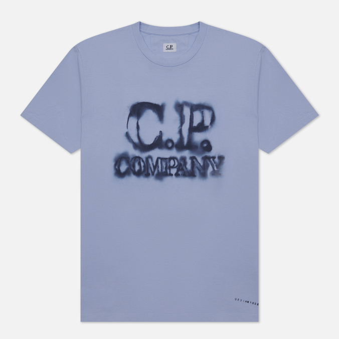 c.p. company 24/1 jersey blurry logo