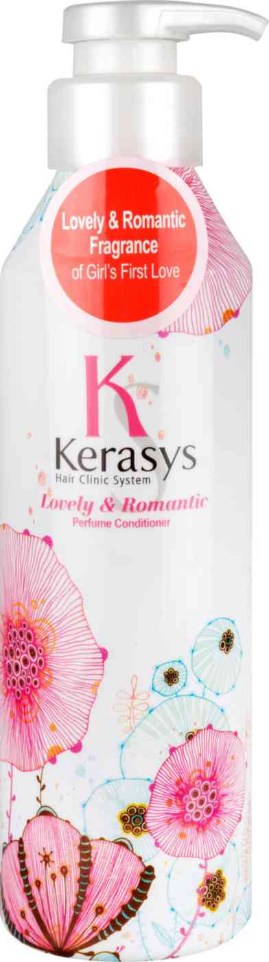 кондиционер для поврежденных волос парфюмированный kerasys lovely & romantic