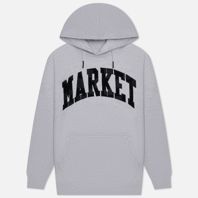 market chess club applique fleece hoodie