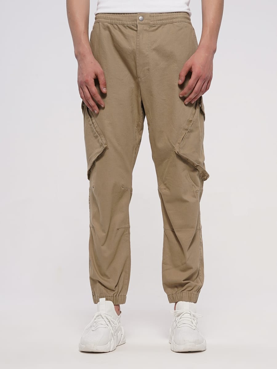 брюки укороченные с боковыми карманами