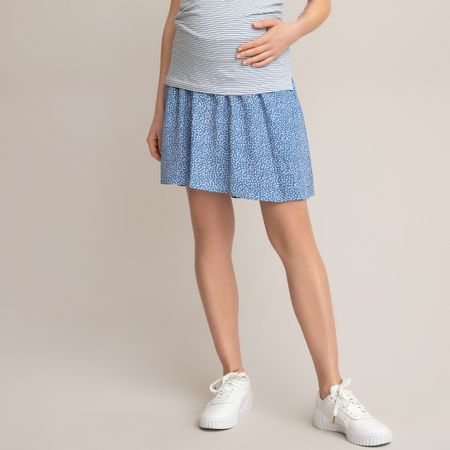 юбка для периода беременности короткая с принтом в горошек s другие