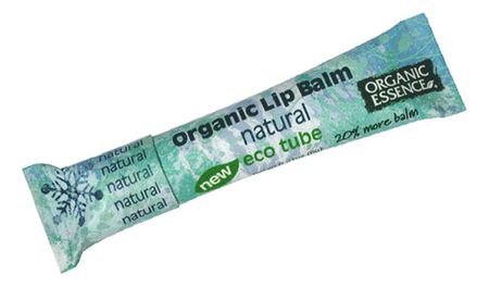 органический бальзам для губ organic lip balm natural 6г (без запаха)