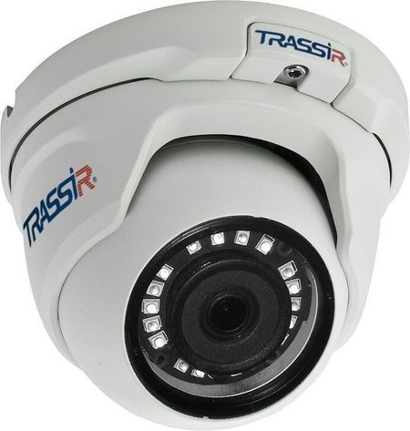 камера видеонаблюдения trassir tr-d8121ir2 2.8-2.8мм белый