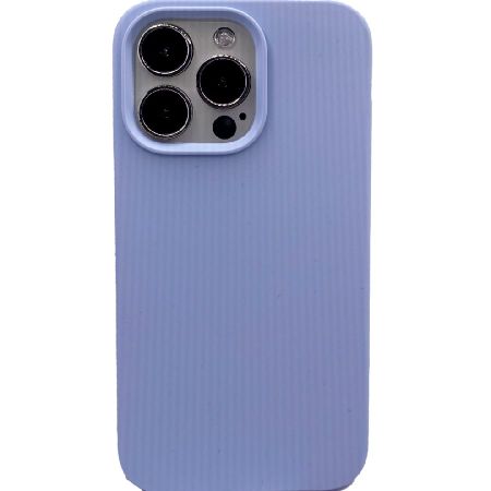 силиконовая накладка для iphone 13 pro (sc) светло-голубая partner
