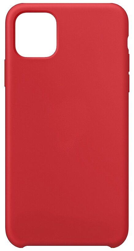 силиконовая накладка для iphone 12 mini (sc) красная partner