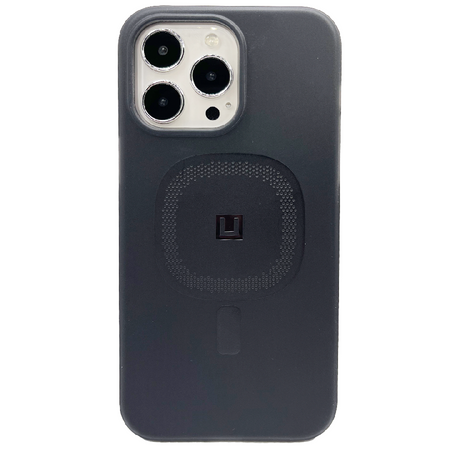 противоударная пластиковая накладка uag lucent magsafe для iphone 14 pro черный