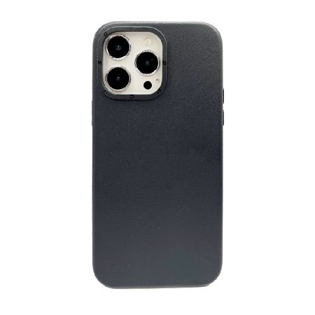 пластиковая накладка dux ducis grit series magsafe для iphone 14 pro max экокожа черная