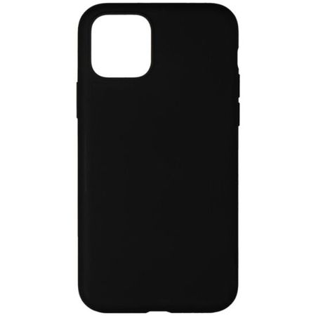 силиконовая накладка для iphone 12 mini черная partner