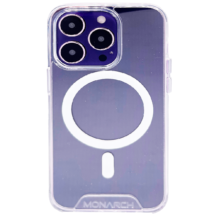 противоударная накладка monarch magsafe для iphone 14 pro прозрачная