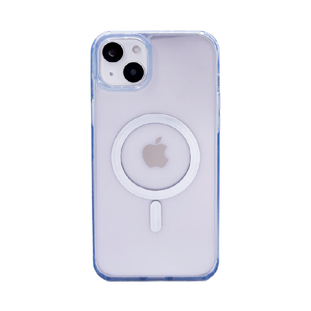 противоударная пластиковая накладка dux ducis clin magsafe для iphone 14 plus прозрачная