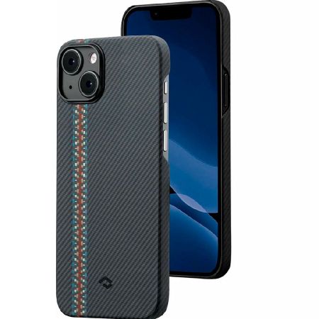 чехол pitaka fusion weaving magez case 3 для iphone 14 plus (6.7")