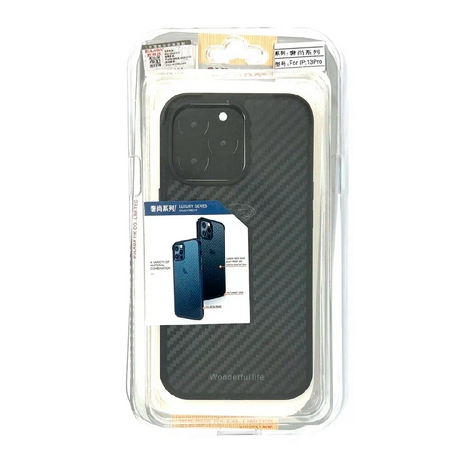 силиконовая накладка sulada для iphone 13 pro черный-кант