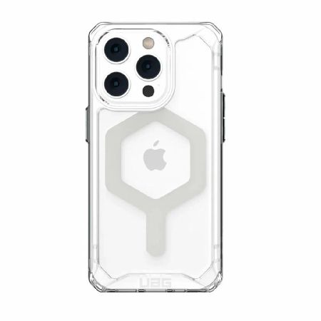 противоударная пластиковая накладка uag plyo magesafe для iphone 14 pro прозрачная