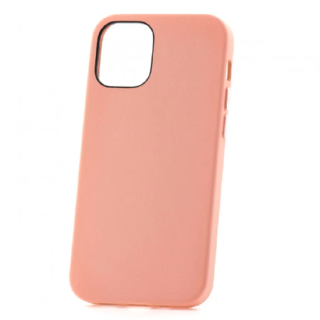 кожаная накладка для iphone 13 pro max (lc) с magsafe розовая partner