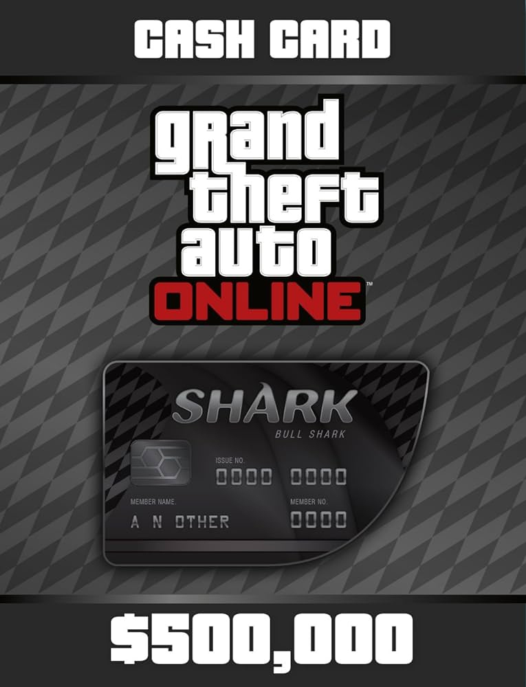 grand theft auto online: bull shark cash card (500