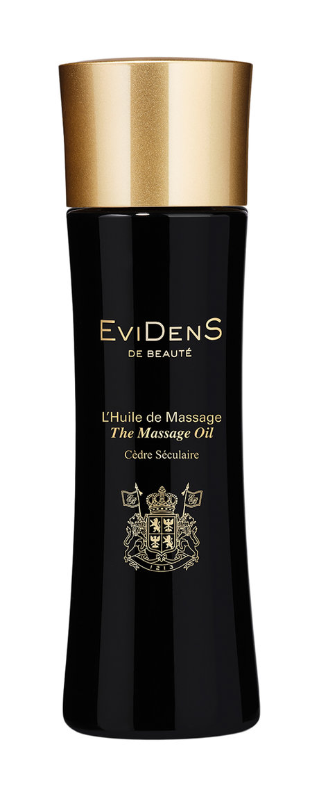 evidens de beaute the massage oil cedre seculaire