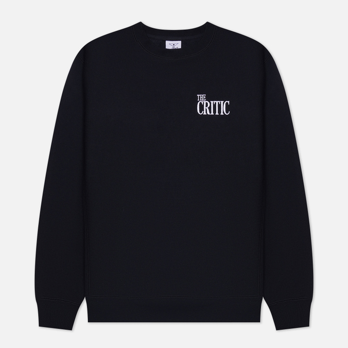 alltimers the critic heavyweight embroidered crew neck