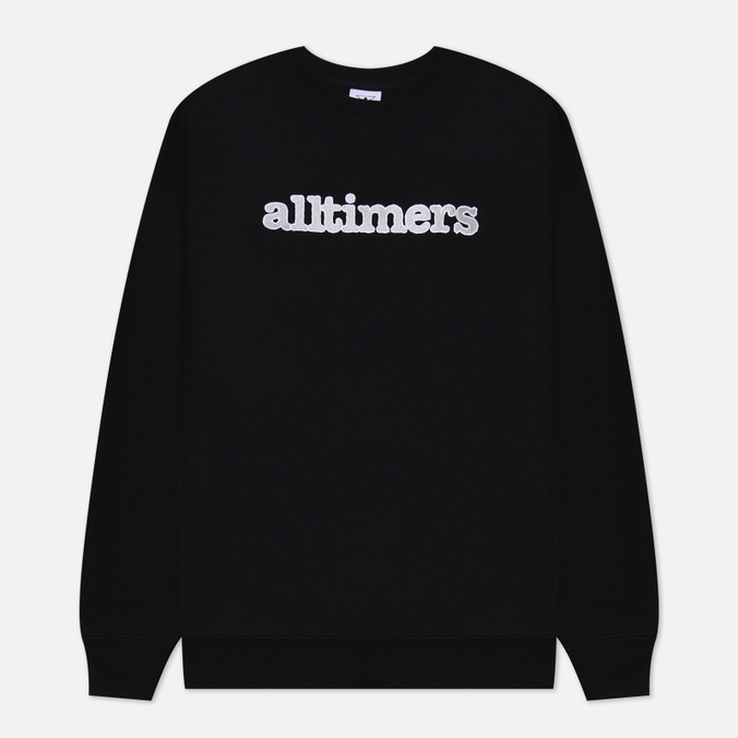 alltimers stamped embroidered heavyweight crew neck