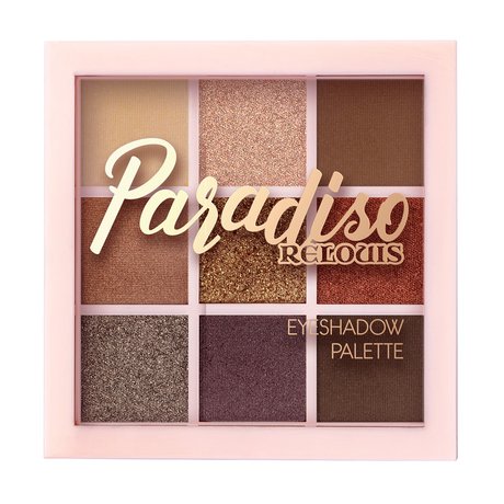 relouis paradiso eyeshadow palette: nude