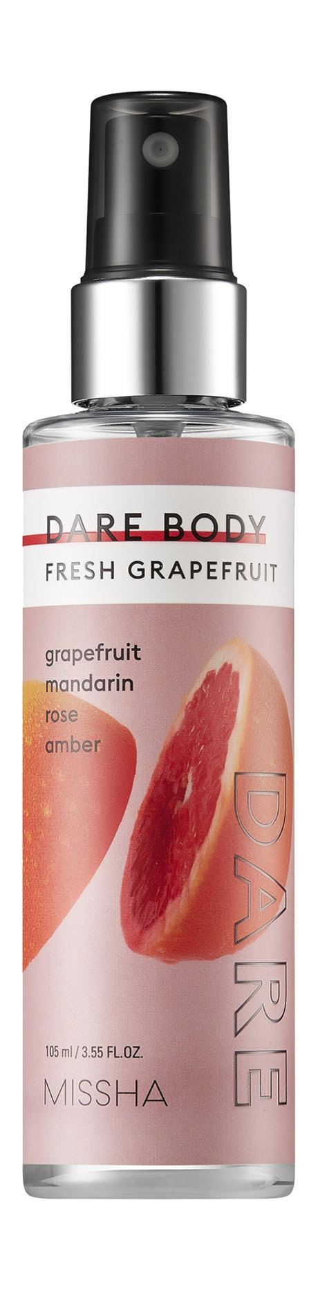 missha dare body fresh grapefruit