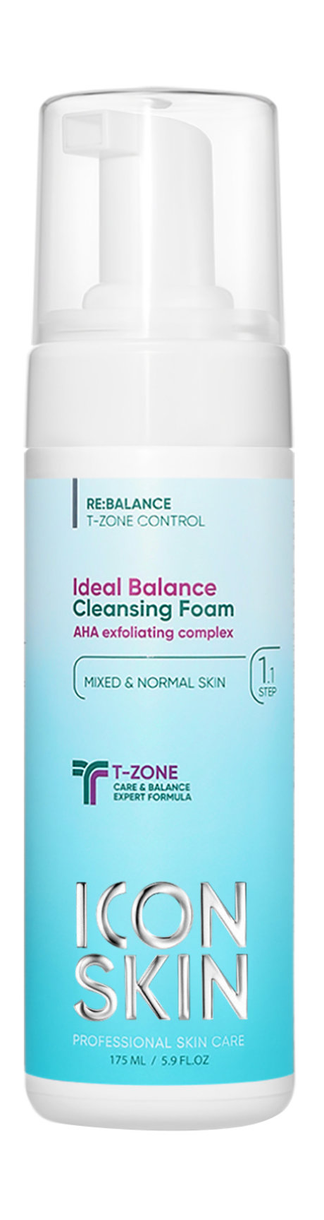 icon skin re:balance ideal balance cleansing foam