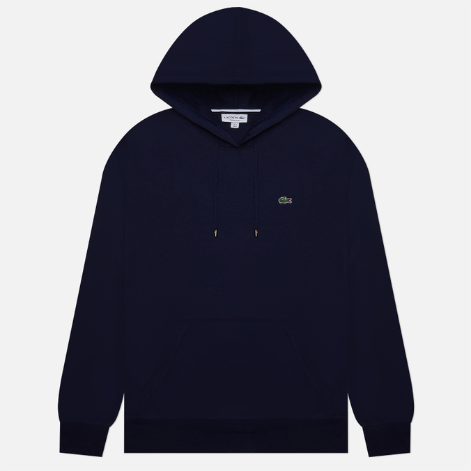 lacoste cotton jersey hoodie