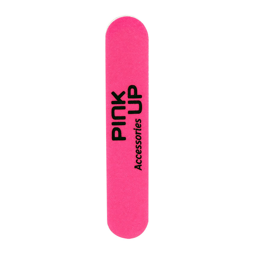 pink up пилка для ногтей pink up accessories mini розовая 180 грит