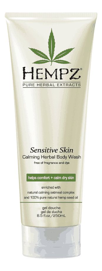 гель для душа sensitive skin calming herbal body wash 250мл (для чувствительной кожи)